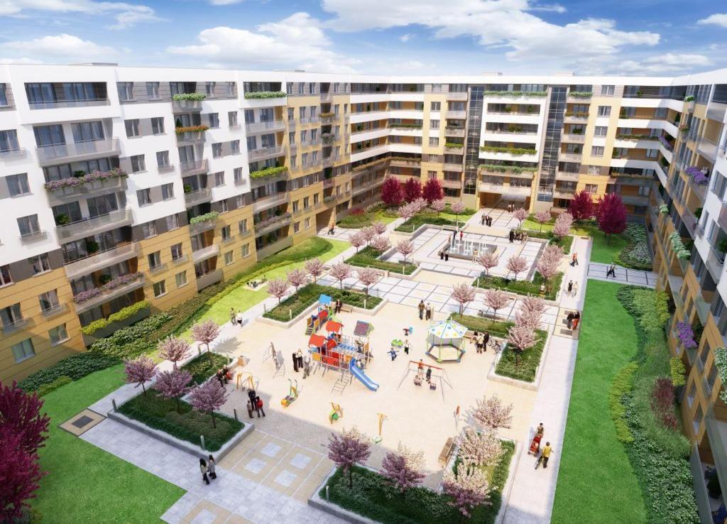 Apartament Na Teczowej Wrocław Exterior foto
